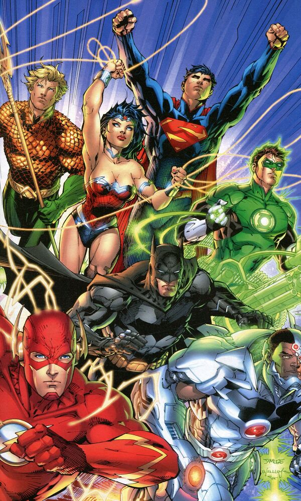Justice League. Book 1. The beginning / Ліга справедливості. Книга 1. Початок Джефф Джонс 978-966-917-177-1-3