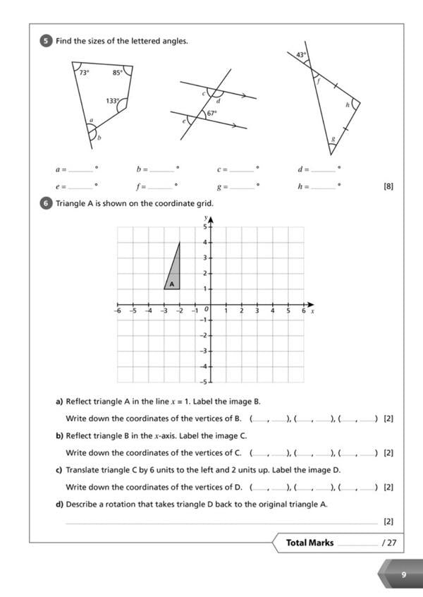 KS3 Maths Year 8 Workbook / KS3 Maths Year 8 Workbook  9780008553708-5