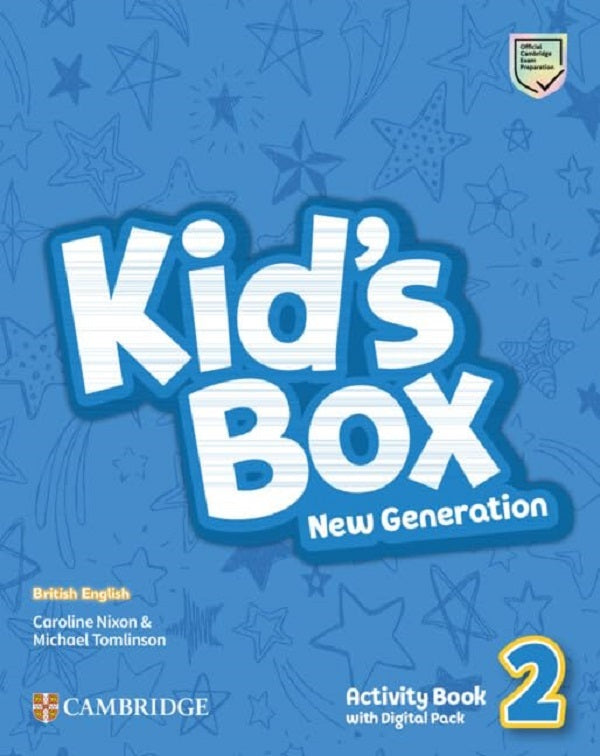 Kid's Box New Generation 2 Activity Book With Digital Pack Caroline Nixon, Michael Tomlinson / Кэролайн Никсон, Майкл Томлинсон 9781108895491-1