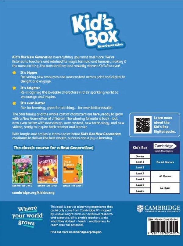 Kid's Box New Generation 2 Activity Book With Digital Pack Caroline Nixon, Michael Tomlinson / Кэролайн Никсон, Майкл Томлинсон 9781108895491-2