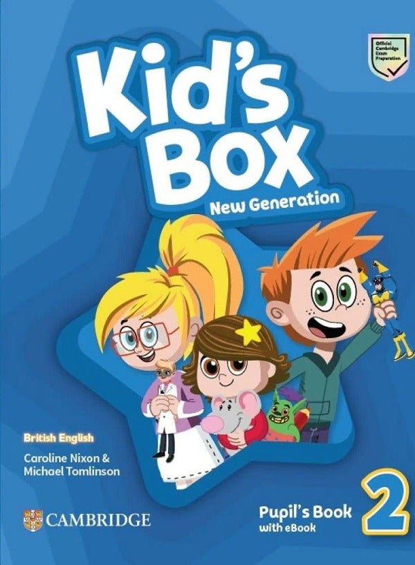 Kid's Box New Generation 2 Pupil's Book With Ebook Caroline Nixon, Michael Tomlinson / Кэролайн Никсон, Майкл Томлинсон 9781108815727-1