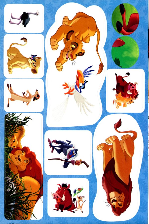 King Lion. Developing Book With Stickers / Король Лев. Книга-розвивайка з наліпками / Author not specified 9789669438287-4