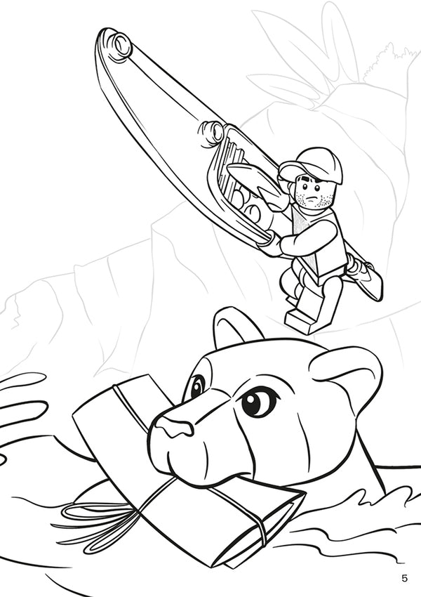 LEGO City. Have fun and draw. Adventures in the city / LEGO City. Розважайся та малюй. Пригоди у місті  978-617-7969-02-9-5