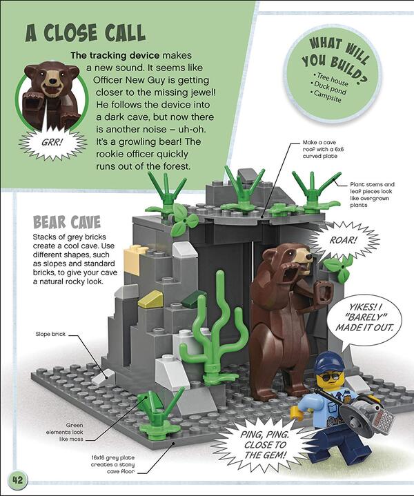 LEGO City Build Your Own Adventure Catch the Crooks. With minifigure and exclusive model / LEGO City Build Your Own Adventure Catch the Crooks. With minifigure and exclusive model Тори Косара 9780241409398-3