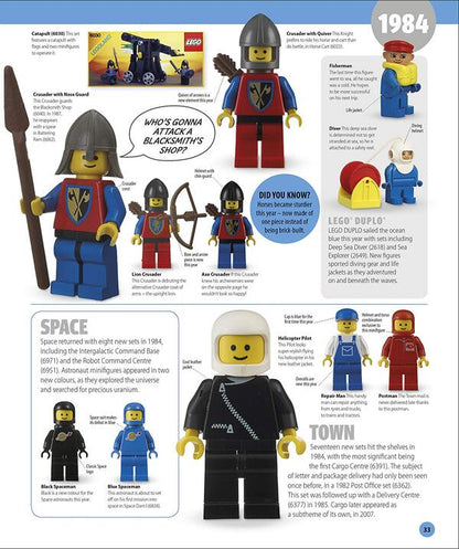 LEGO Minifigure A Visual History New Edition. With exclusive LEGO spaceman minifigure! / LEGO Minifigure A Visual History New Edition. With exclusive LEGO spaceman minifigure! Грег Фаршти, Дэниэл Липковиц, Саймон Хьюго 9780241409695-3