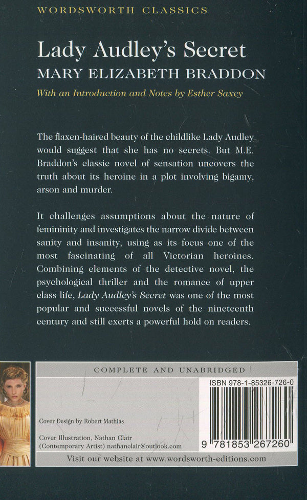 Lady Audley's Secret / Lady Audley’s Secret Мэри Элизабет Браддон 978-1-85326-726-0-2