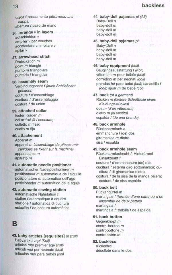 Langenscheidt Praxiswörterbuch Bekleidung und Mode / Langenscheidt Praxiswörterbuch Bekleidung und Mode  978-3-86117-253-6-4