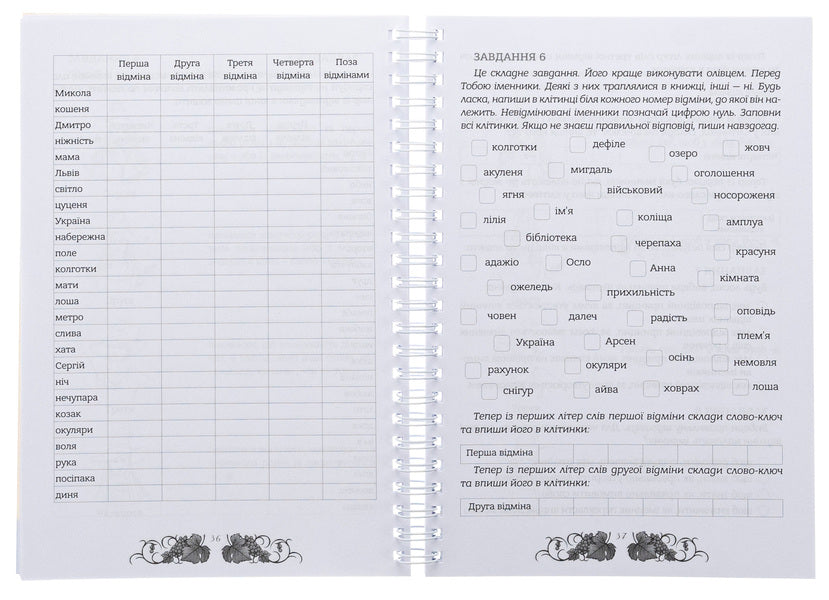 Language: Secrets Of Witches. Notebook With Ukrainian Language Rules And Creative Tasks / Мова: таємниці відьом. Зошит із правилами з української мови й творчими завданнями Natalia Misyuk / Наталія Місюк 9786177913404-6