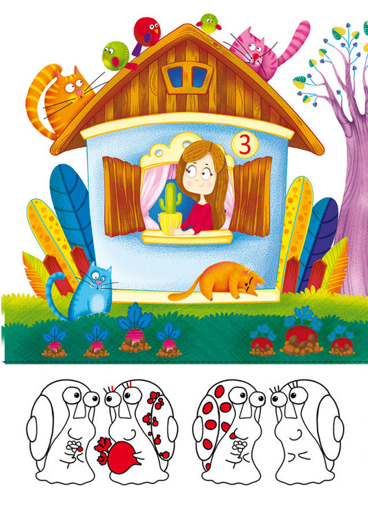 Large reusable watercolors. Counting / Великі багаторазові водяні розмальовки. Лічба Алина Котка 978-966-987-886-1-2