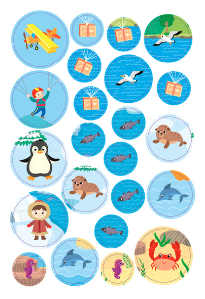 Large stickers for babies. Fast plane / Великі наліпки для малят. Стрімкий літачок Ирина Цыбань 978-966-284-882-3-6
