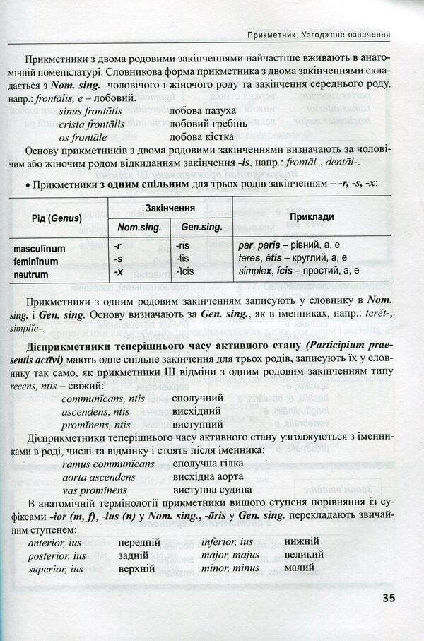 Latin language and basics of medical terminology / Латинська мова та основи медичної термінології Лариса Смольская 978-617-505-756--8-6