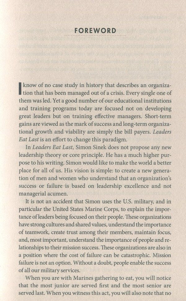 Leaders Eat Last Why Some Teams Pull Together And Others Dont Simon Sinek - Саймон Синек 9780670923175-5