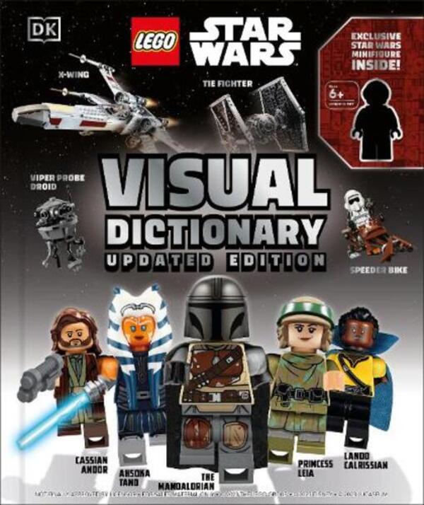 Lego Star Wars Visual Dictionary Updated Edition: With Exclusive Star Wars Minifigure Elizabeth Dausett, Jason Fry, Simon Bicroft, Simon Hugo / Элизабет Даусетт, Джейсон Фрай, Саймон Бикрофт, Саймон Хьюго 9780241651339-1