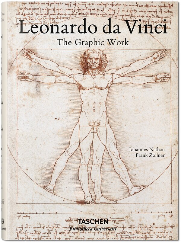 Leonardo Da Vinci. The Graphic Work Frank Zollner / Франк Золнер 9783836554411-1