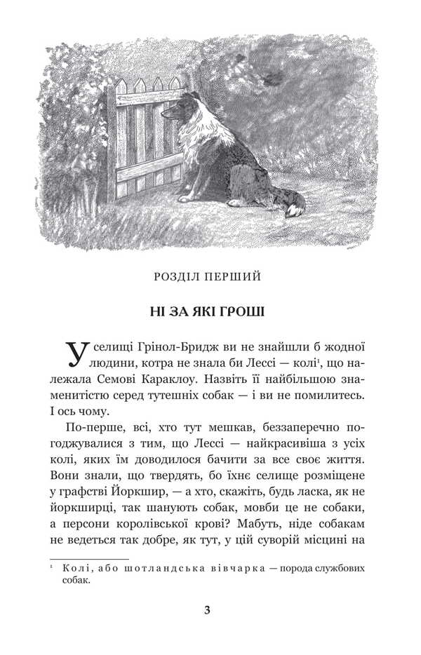 Lesi Returns Home / Лессі повертається додому Errk Knight / Ерік Найт 9789661023573-3
