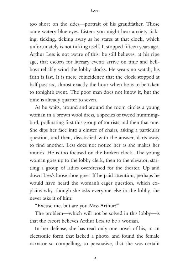 Less / Less Эндрю Шон Грир 9780349143590-3