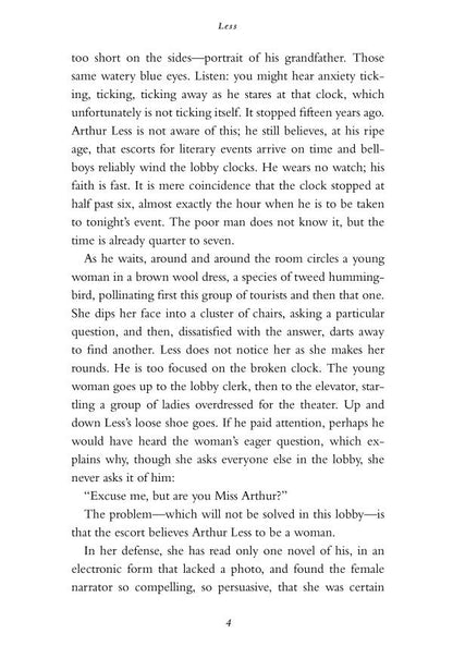 Less / Less Эндрю Шон Грир 9780349143590-3