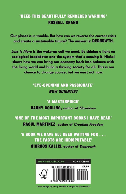 Less Is More. How Degrowth Will Save The World Jason Hickel / Джейсон Хикель 9781786091215-2