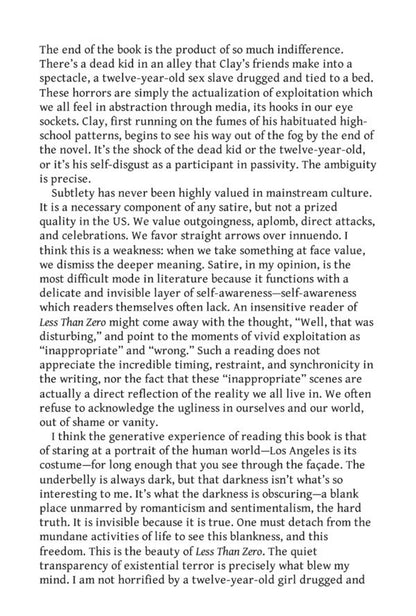 Less Than Zero Bret Easton Ellis / Брет Истон Эллис 9781035012756-6