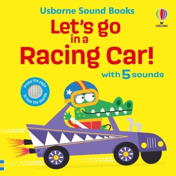 Let's Go In A Racing Car! Sam Taplin / Сэм Тэплин 9781835403464-1
