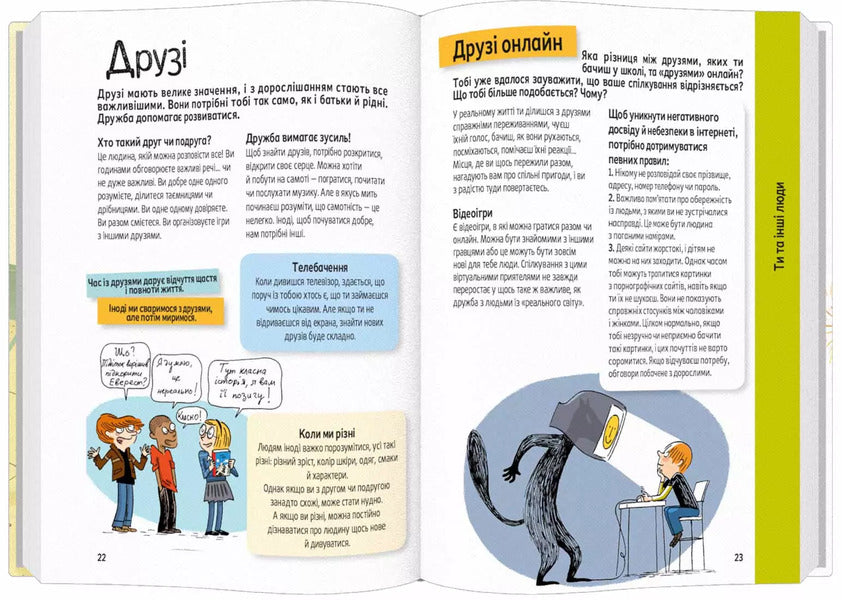 Let's talk about love. 9-11 years old. Me, love and friendship / Поговоримо про любов. 9-11 років. Я, кохання та дружба Надин Муше, Валери Комб 9786178076030-4