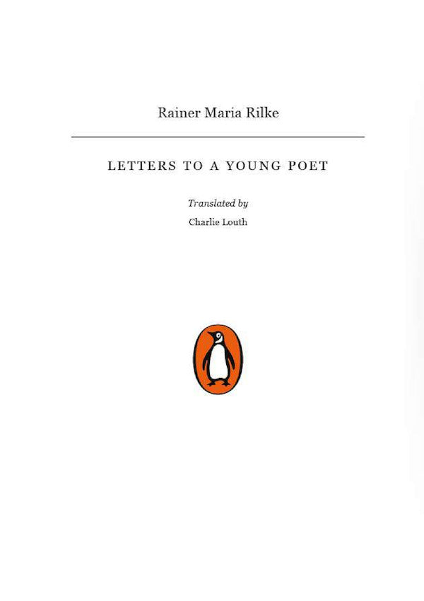 Letters To A Young Poet Rainer Maria Rilke / Райнер Мария Рильке 9780241252055-2
