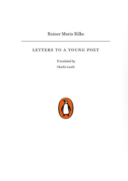 Letters To A Young Poet Rainer Maria Rilke / Райнер Мария Рильке 9780241252055-2