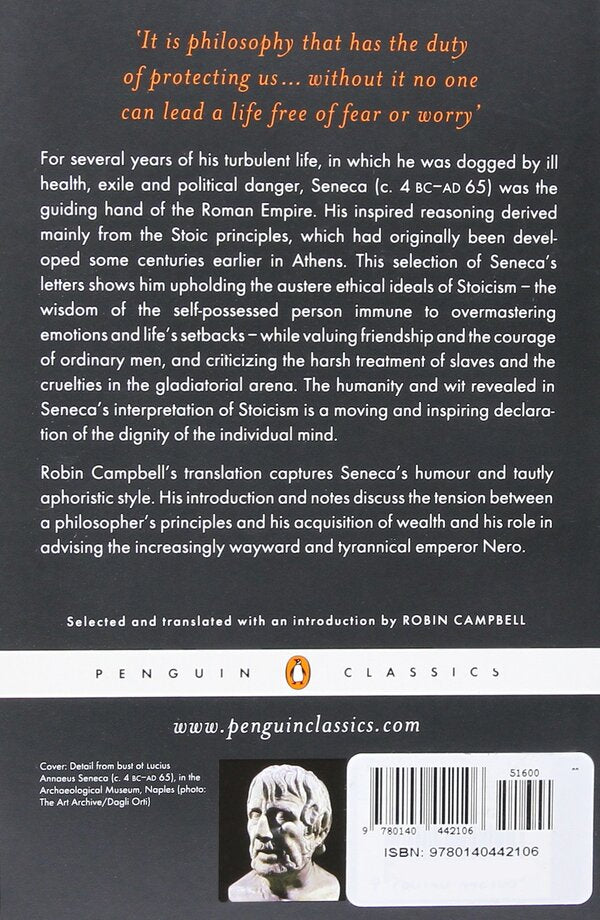 Letters from a Stoic. Epistulae Morales Ad Lucilium / Letters from a Stoic. Epistulae Morales Ad Lucilium Луций Анней Сенека 9780140442106-2