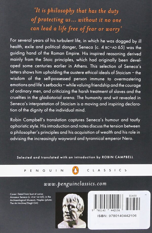 Letters from a Stoic. Epistulae Morales Ad Lucilium / Letters from a Stoic. Epistulae Morales Ad Lucilium Луций Анней Сенека 9780140442106-2