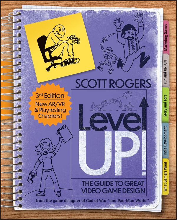Level Up! The Guide To Great Video Game Design Scott Rogers / Скотт Роджерс 9781394298761-1