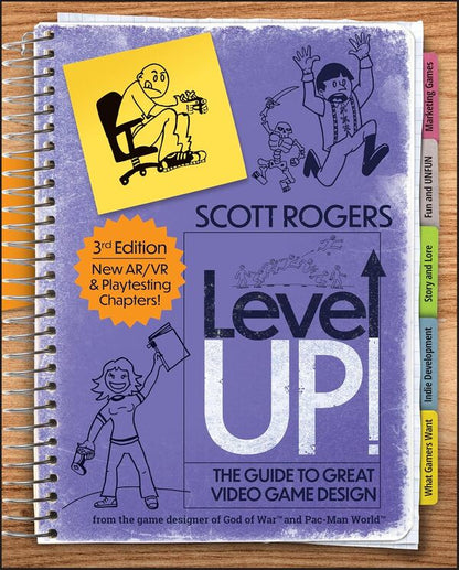 Level Up! The Guide To Great Video Game Design Scott Rogers / Скотт Роджерс 9781394298761-1