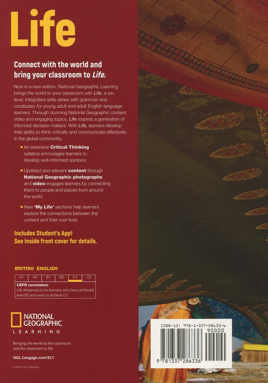 Life. Advanced. Student`S Book (+ Access Code For App) John Hughes, Paul Dummett, Helen Stevenson / Джон Хьюз, Пол Даммет, Хелен Стивенсон 9781337286336-2