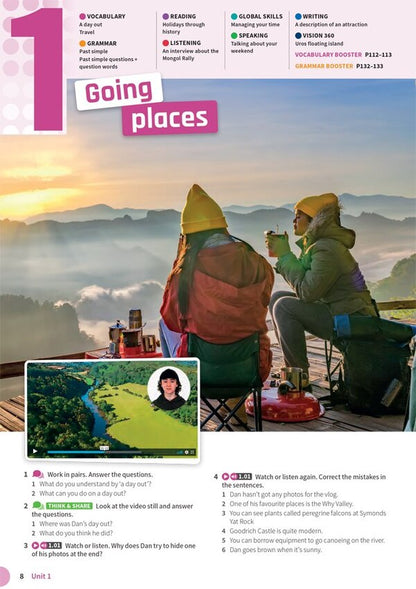 Life Vision: Pre-Intermediate. Student Book with Student E-Book. Ukrainian Edition / Life Vision: Pre-Intermediate. Student Book with Student E-Book. Ukrainian Edition Джейн Хадсон, Вероника Саландык 9780194080323-4