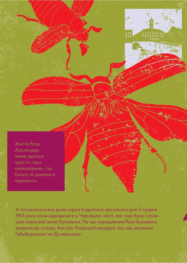 Life is in the word. Graphic biography of Rosa Auslander / Життя у слові. Графічна біографія Рози Ауслендер Оксана Матийчук 978-617-614-236-2-3