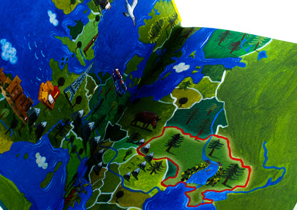 Life on the planet Earth. My first atlas of the world / Життя на планеті Земля. Мій перший атлас світу Кэтрин Бруццоне 978-617-09-9174-4-4