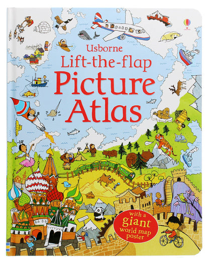 Lift-the-Flap Picture Atlas / Lift-the-Flap Picture Atlas Алекс Фрит 978-0-7460-9847-9-1
