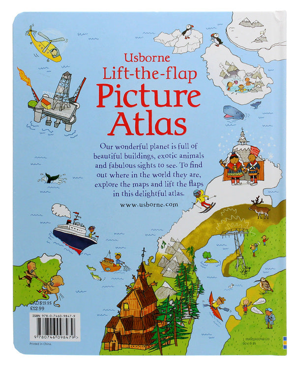 Lift-the-Flap Picture Atlas / Lift-the-Flap Picture Atlas Алекс Фрит 978-0-7460-9847-9-2