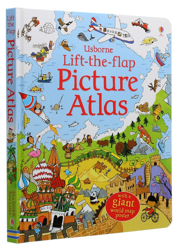 Lift-the-Flap Picture Atlas / Lift-the-Flap Picture Atlas Алекс Фрит 978-0-7460-9847-9-3