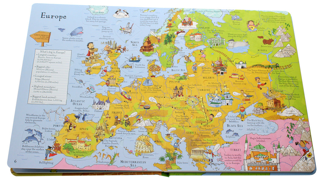 Lift-the-Flap Picture Atlas / Lift-the-Flap Picture Atlas Алекс Фрит 978-0-7460-9847-9-5