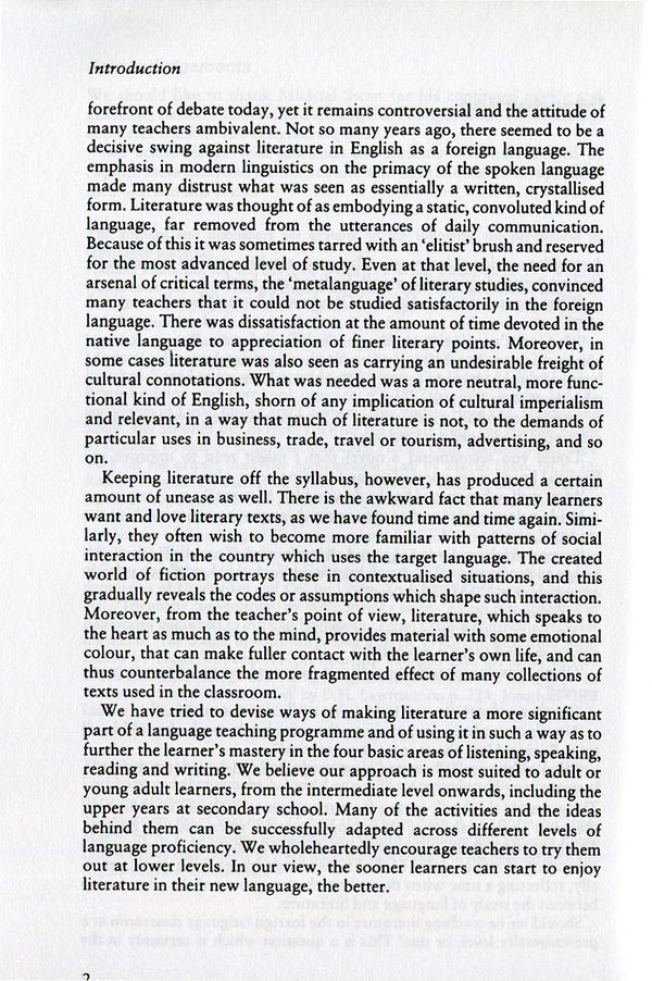 Literature In The Language Classroom. A Resource Book Of Ideas And Activities Stephen Slater, Joanne Colley / Стивен Слейтер, Джоанн Колли 9780521312240-6