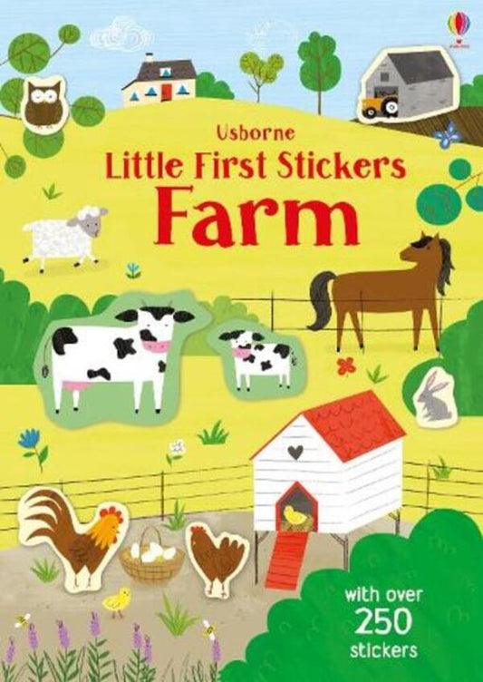 Little First Stickers Farm Jessica Greenwell / Джессика Гринвелл 9781474950992-1
