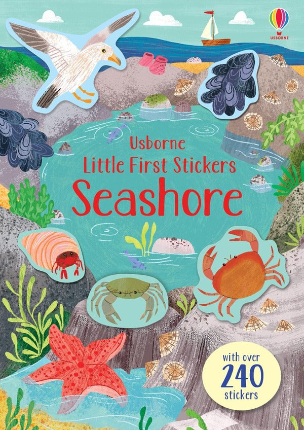 Little First Stickers Seashore Jessica Greenwell / Джессика Гринвелл 9781474968225-1