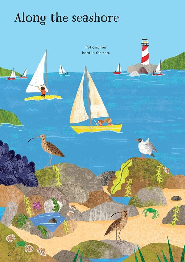 Little First Stickers Seashore Jessica Greenwell / Джессика Гринвелл 9781474968225-2