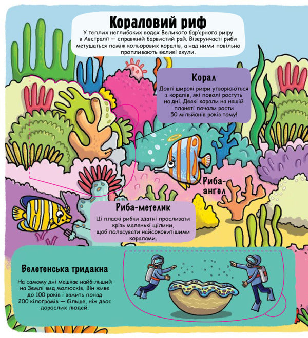 Little explorers. Underwater world / Маленькі дослідники. Підводний світ  978-617-7563-49-4-4