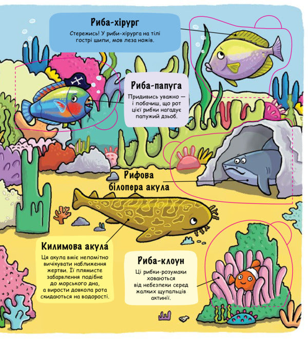 Little explorers. Underwater world / Маленькі дослідники. Підводний світ  978-617-7563-49-4-5