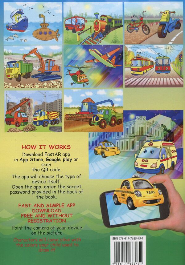 Live Coloring Book for Boys / Live Coloring Book for Boys  978-617-7625-45-1-2