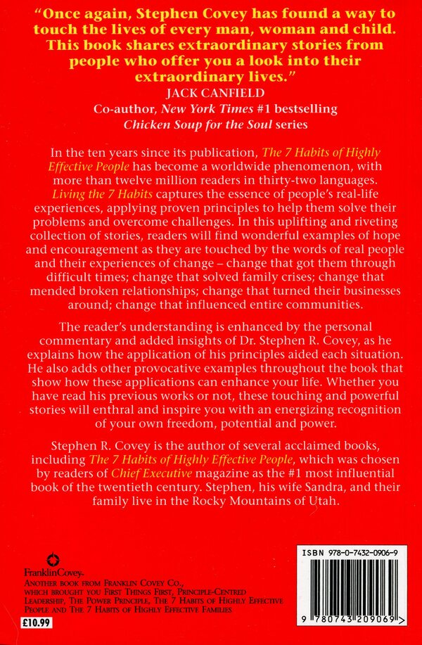 Living The 7 Habits. The Courage To Change / Living The 7 Habits. The Courage To Change Стивен Кови 978-0-7432-0906-9-2