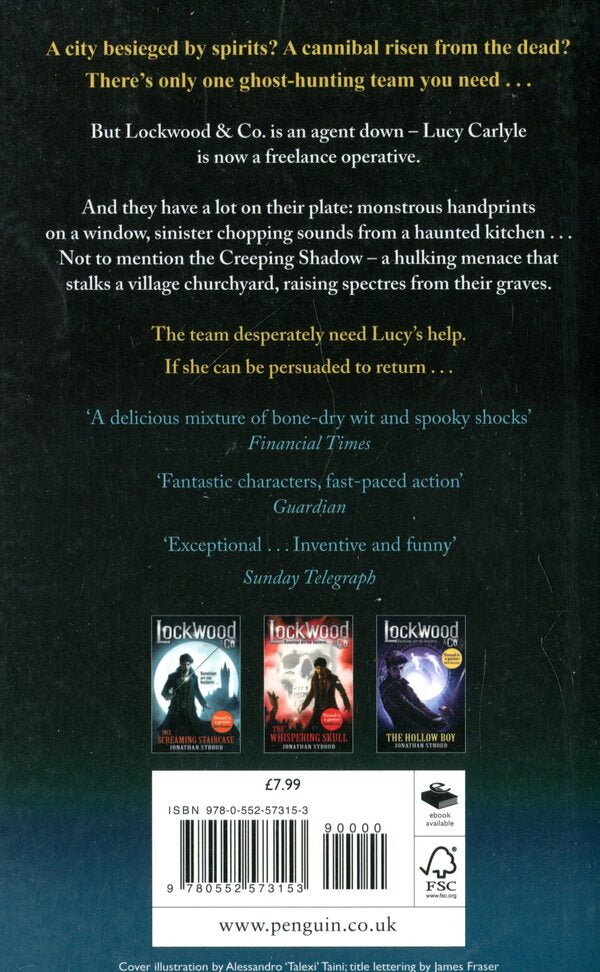 Lockwood & Co. The Creeping Shadow / Lockwood & Co. The Creeping Shadow Джонатан Страуд 9780552573153-2