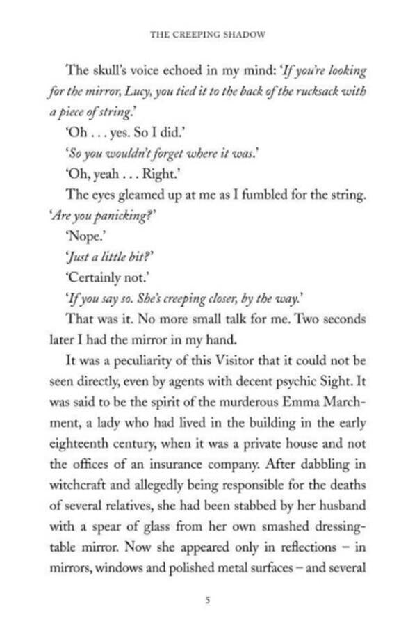 Lockwood & Co. The Creeping Shadow / Lockwood & Co. The Creeping Shadow Джонатан Страуд 9780552573153-6