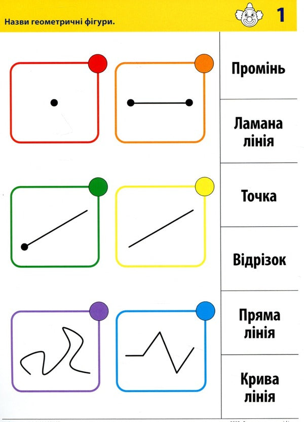 Logico Primo Card Set. Math. We know geometric shapes. 1st class / Набір карток Logico Primo. Математика. Знаємо геометричні фігури. 1 клас Наталья Малиновская -3